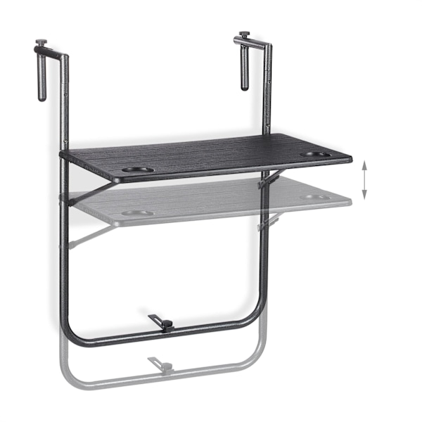 Balkonbord foldbart