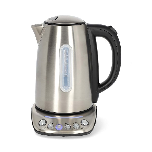 SmartLife Vatten kokare | Wi-Fi | 1.7 l | Rostfritt stål | 70,80,90,100 °C | Temperatur indikator | Roterbar 360 grader | Dolt värmeelement | Strix® k