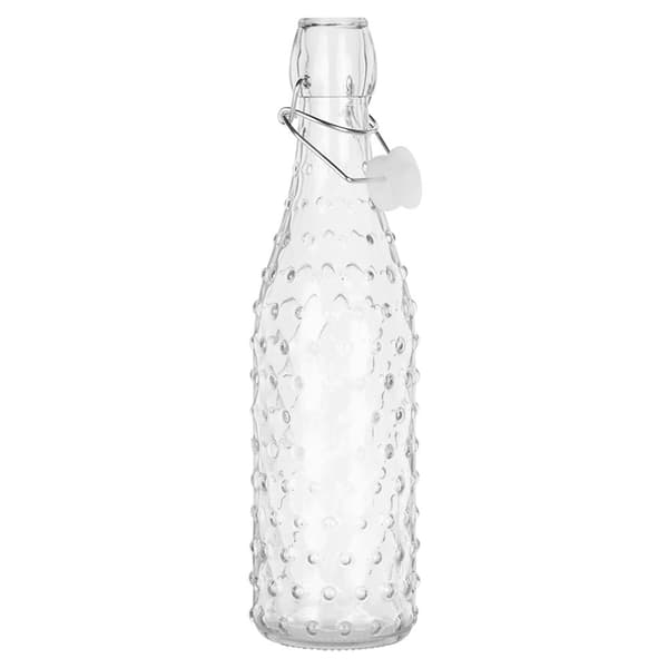 Flaska med clipsglas 500 ml