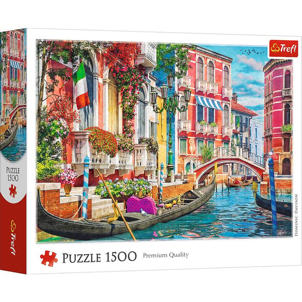 Venedigpussel, 1500 bitar – 85x58 cm