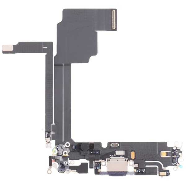 iPhone 15 Pro Max Original Laddningsport Flexkabel - Blå