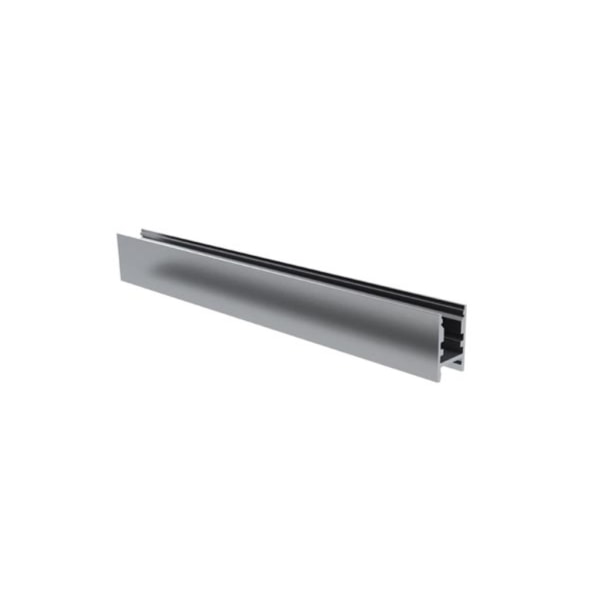 Belysningsprofil Alu-Swiss For 6-8 Mm Led Stripe - Anodiseret i Sølv Aluminium Led Profil - 2 M