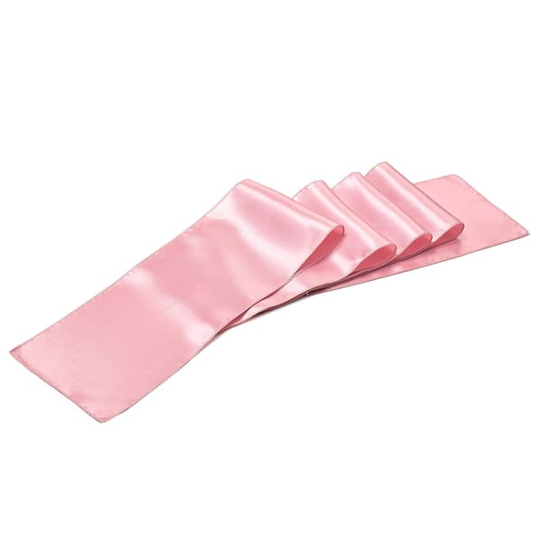 Satinstolsbågar, 100-pack, roséguld, 17 x 275 cm