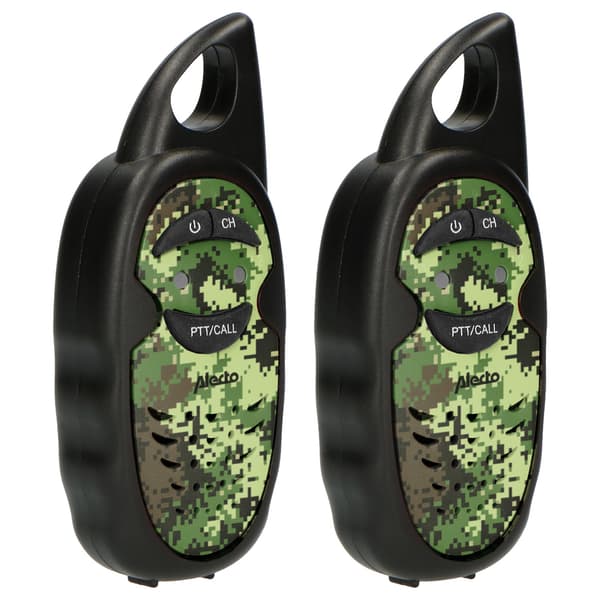 Walkie-talkies för barn, 3 km räckvidd, 2-pack