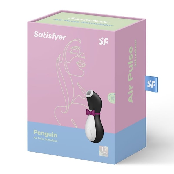 Satisfyer Pro Penguin Next Gen Svart, Vit