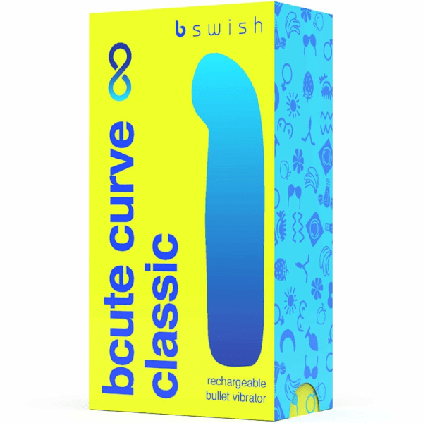 B Swish - Bcute Curve Infinite Classic Genopladelig Silikone Vibrator Gul