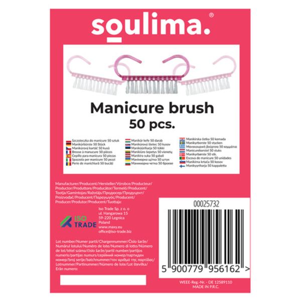 Manicure børste - 50 stk Soulima 25732