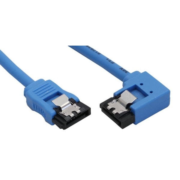 InLine pyöristetty SATA-kaapeli L-liittimellä (oikea), 0.5m
