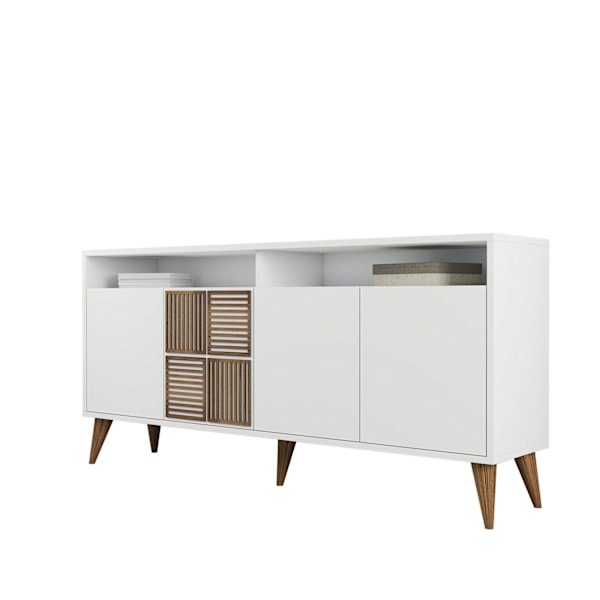 Konsoli Milan 160 - valkoinen