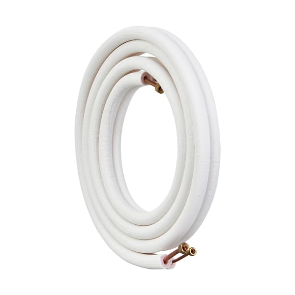 Mini Split Line Sæt 16 fod, 1/4 x 3/8 isoleret kobber