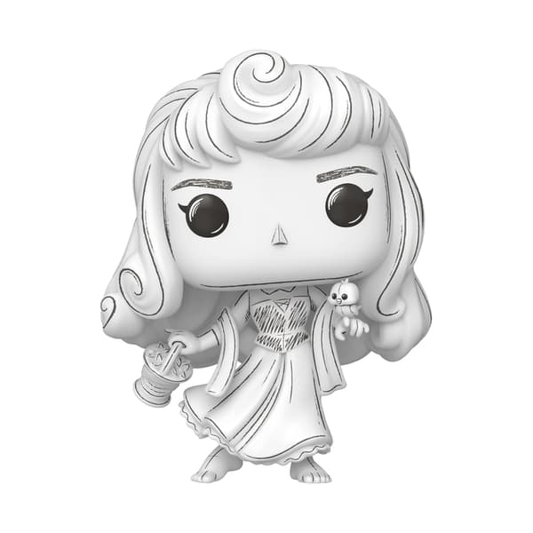 Disney Tornerose Aurora Sketched Deco Vinylfigur