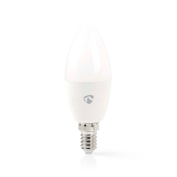SmartLife Fuld Farve Pære | Zigbee 3.0 | E14 | 470 lm | 4.9 W | RGB / Varm til kølig hvid | 2200 - 6500 K | Android™ / IOS | Stearinlys | 1 stk.