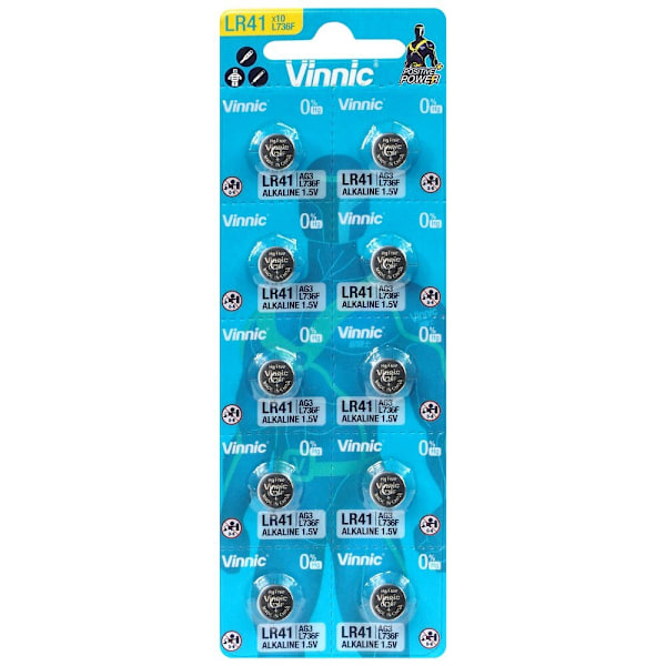 Vinnic nappiparisto LR41 LR736 hinta per 10 kpl.