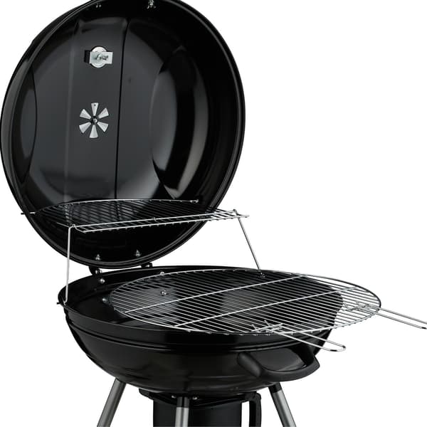 XXL Kettle BBQ Grill pyörillä, suuri keittopinta