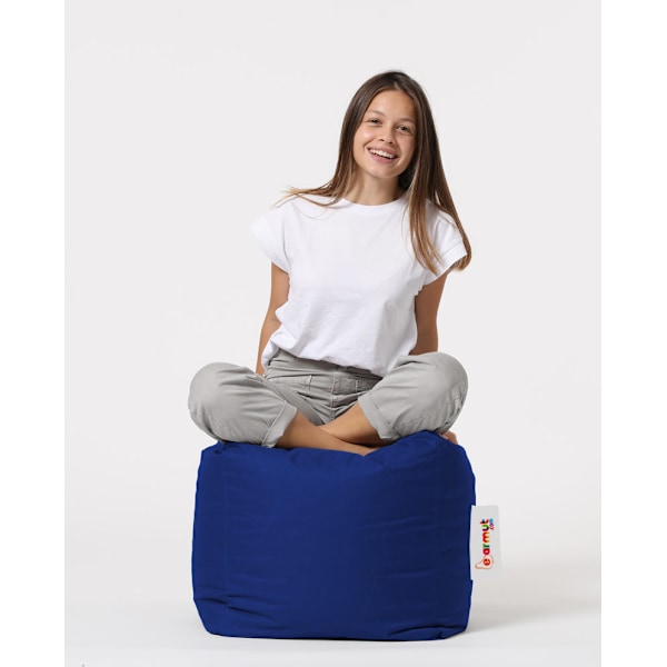 Garden Pouff Square Pouf - sininen