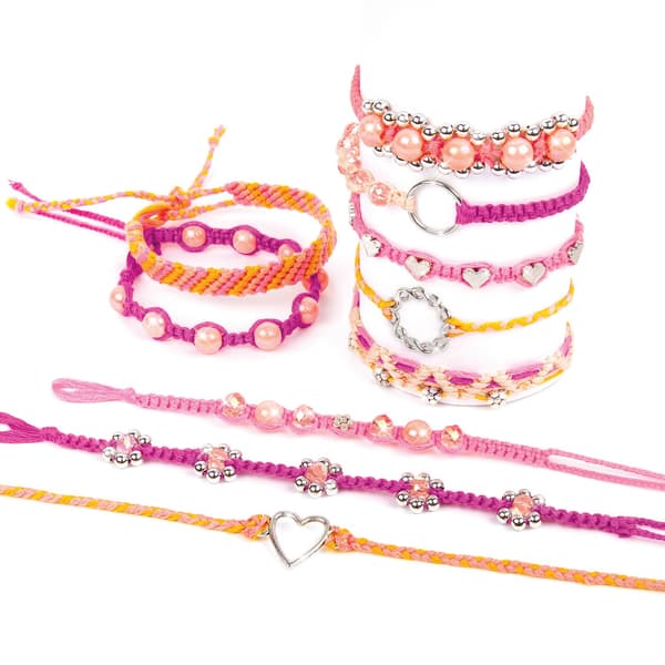 Gør det til ægte Macrame gør-det-selv-sæt "Venskabsarmbånd"