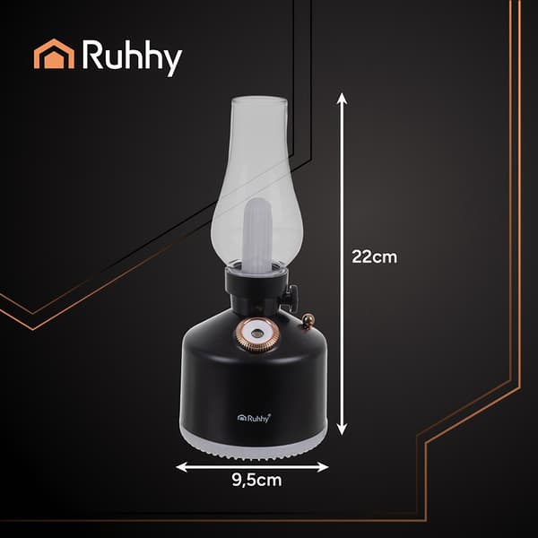 USB luftfugter og natlys, 280 ml, 14 RGB LED'er