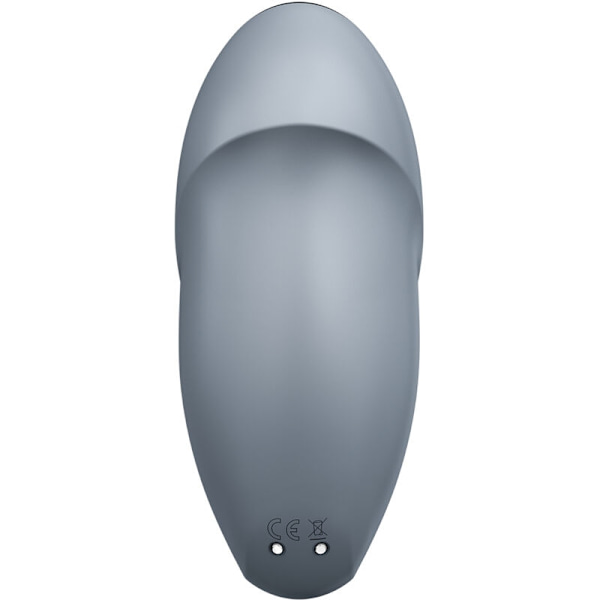Satisfyer - Tap & Climax 1 Lay-On Vibrator Grå
