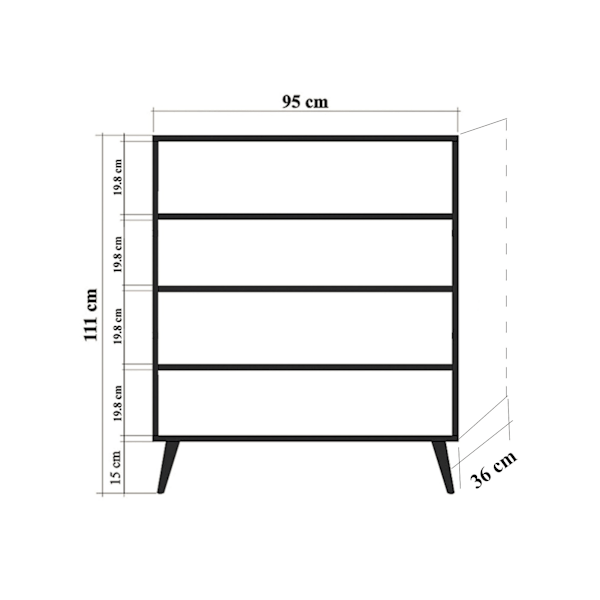 Multifunktionsskab Multilux-720