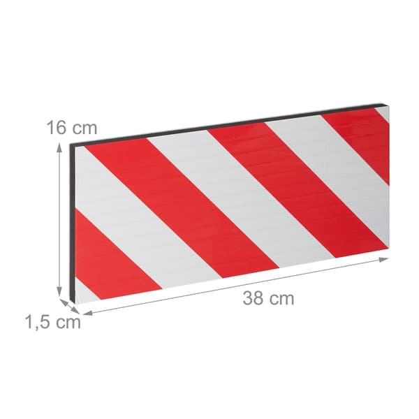 Självhäftande reflekterande garageväggskydd, 2-pack