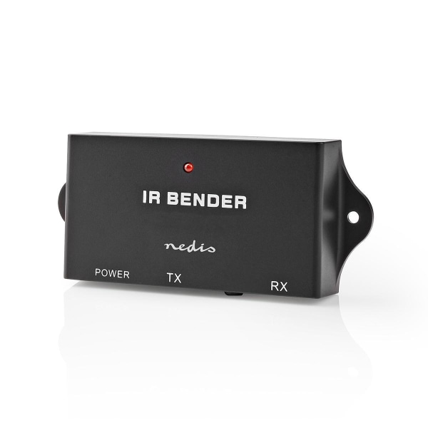 IR fjärrkontroll förlängare | Signalområde: 7.0 m | 3 Enheter | ABS | Svart