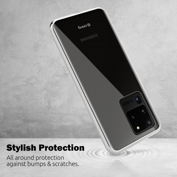 Crong Crystal Slim Cover - Beskyttende etui til Samsung Galaxy S