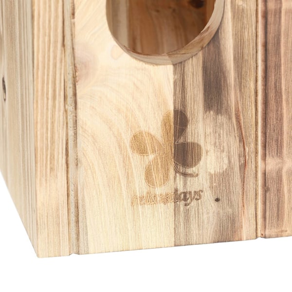 Nestbox Flamed Semi Cavity Breeder