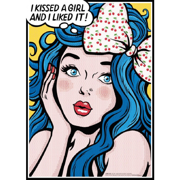 I Kissed A Girl - 70x100 cm