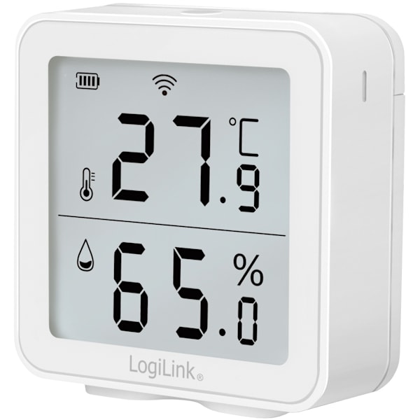 Smart temperatur- og fugtsensor Wifi Tuya