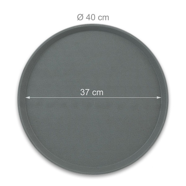 Pyöreä tarjoilualusta 2 kpl 40 cm