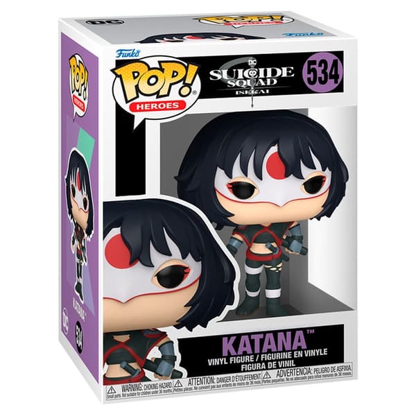 Suicide Squad Isekai Katana figur, samleobjekt actionlegetøj