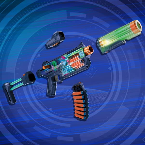 Nerf Loadout Cyberlight Ghost Blaster LED-valoilla