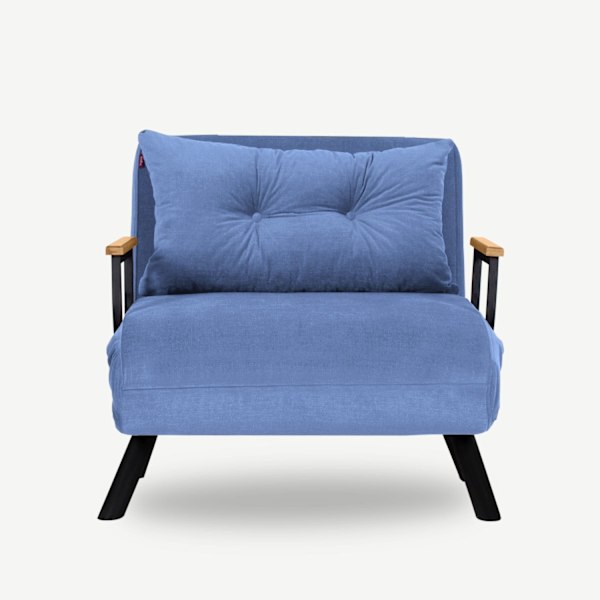 1-sits bäddsoffa Sando Single - Blå
