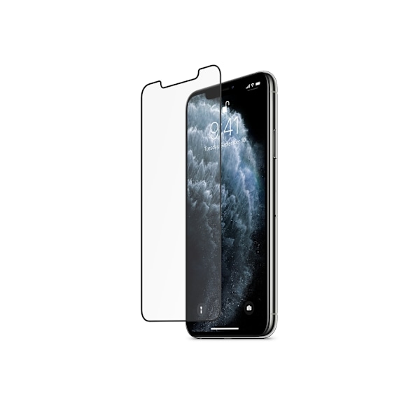 Belkin InvisiGlass - Skärmskydd för mobiltelefon - ramfärg svart - för Apple iPhone 11 Pro Max