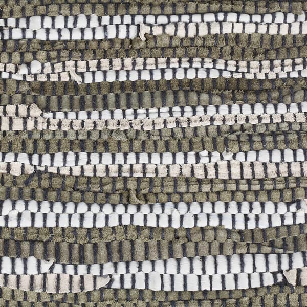 Läder & Bomull Runner Matta 60x100 cm