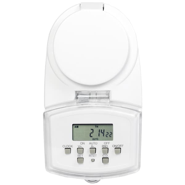 Utomhustimer Digital 1800W IP44