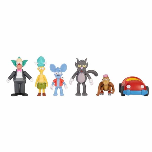 Simpsons 7 cm figurer Pakke med 6 samlelegetøj