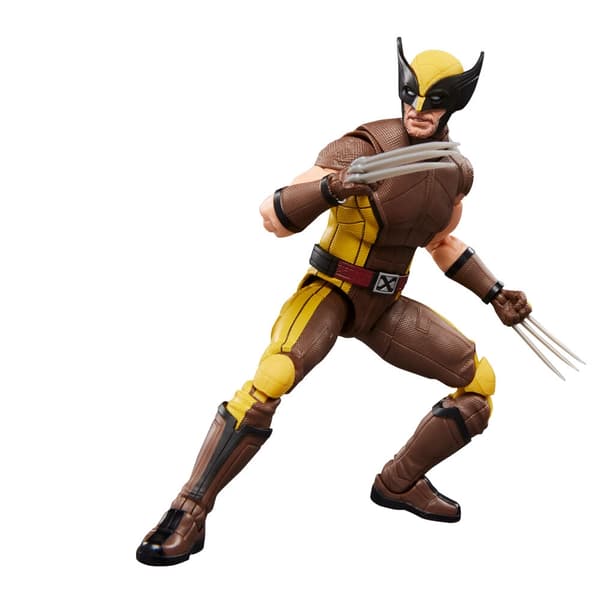 Marvel Legends Series Deadpool & Wolverine - Wolverine Brown Suit figur 15cm