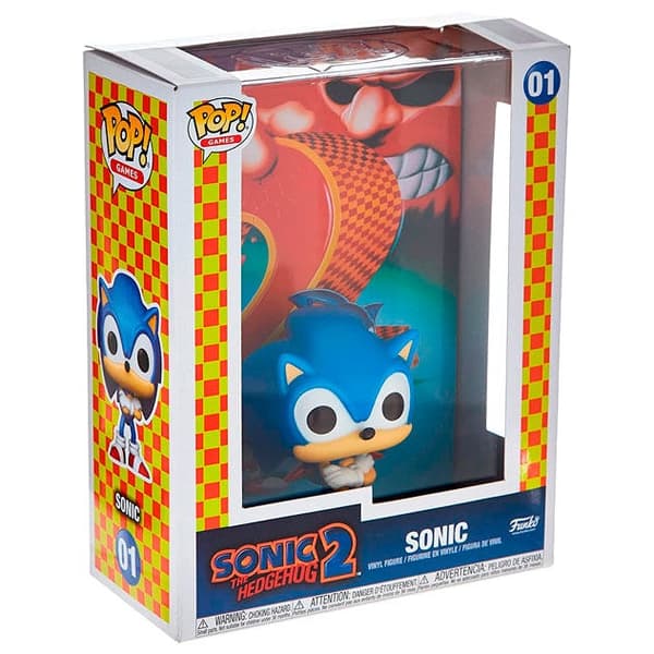 POP-figur Game Cover Sonic Eksklusiv