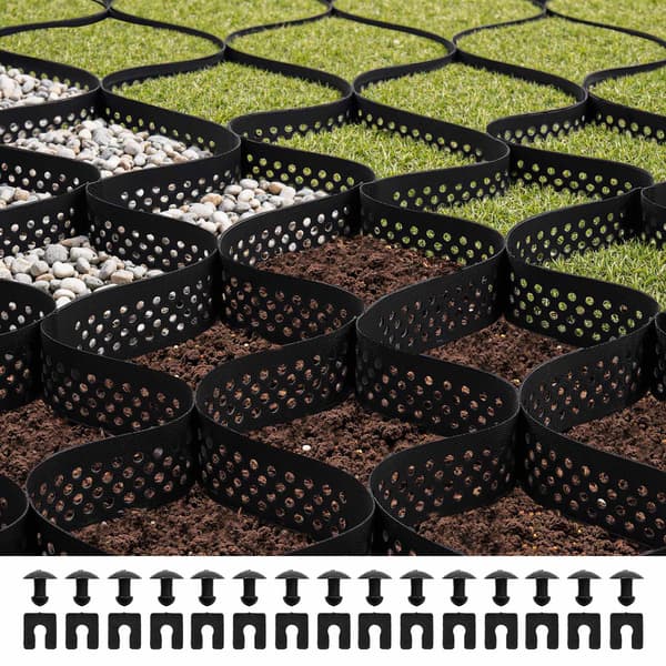 Grusgitter 7,5 cm, 61 x 25 cm permeabel HDPE