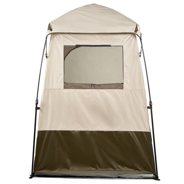 Campingtelt med bruser, foldbart 1-persons 210D Oxford