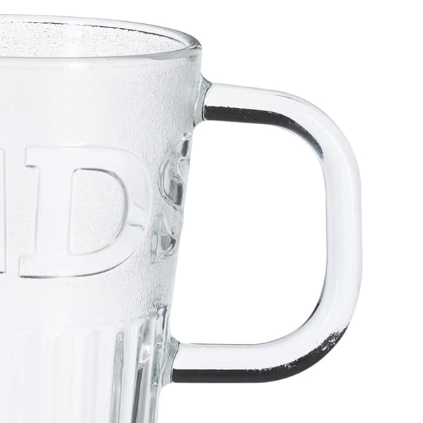 Sæt med 2 drikkeglas med hank