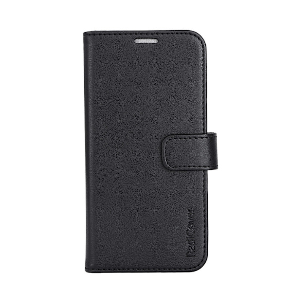 RADICOVER Flipcov Anti Radiation RFID 3 Card MagS iPhone 15 Black PU