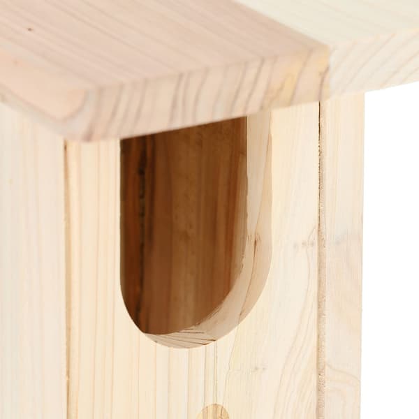 Birdhouse Luonnonpuuta Puoliontelon linnut