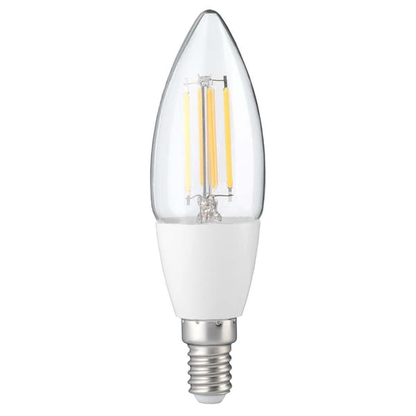 Smart Wi-Fi LED-glødepære, dæmpbar, E14, 450 lumen