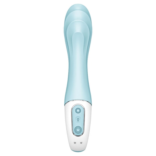 Satisfyer - Ilmapumppu Vibrator 5+ puhallettava G-Spot Vibrator App sininen