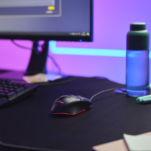 GXT 109 Felox Illuminated Gaming mus Sort