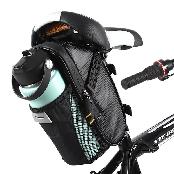 Cykelsadelväska 1,5 l, svart