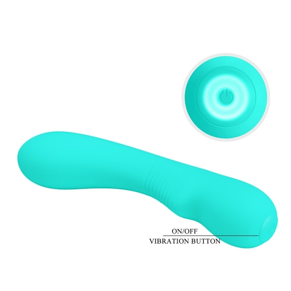 Pretty Love - Prescott Genopladelig Vibrator Aqua Green