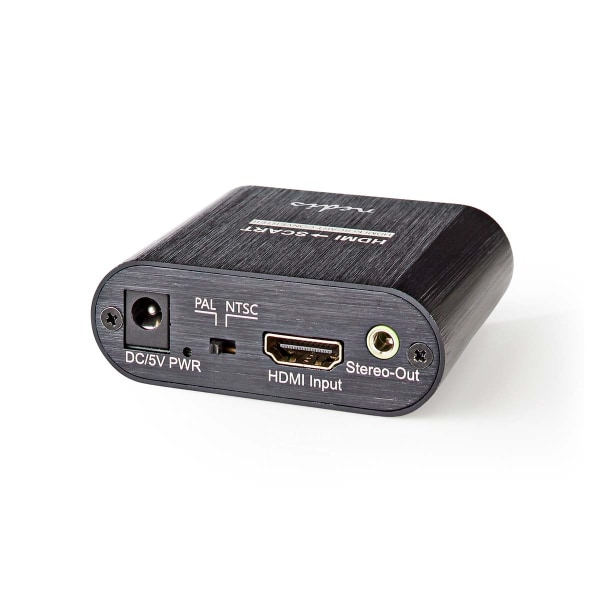 HDMI ™ Converter | HDMI™ Input | SCART Hun | 1-vejs | 480i | 18 Gbps | Metal | Antracit